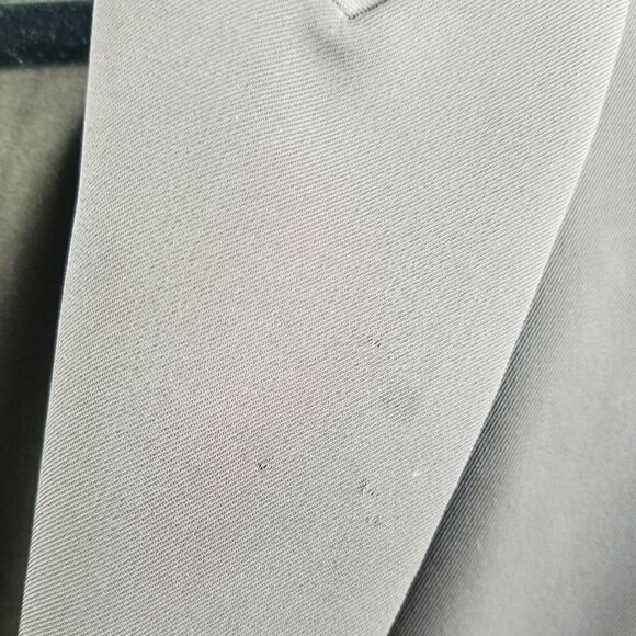 Vintage Size Small TAHARI Blazer Brown Single Breasted 1980's Career Office - Picture 11 of 11